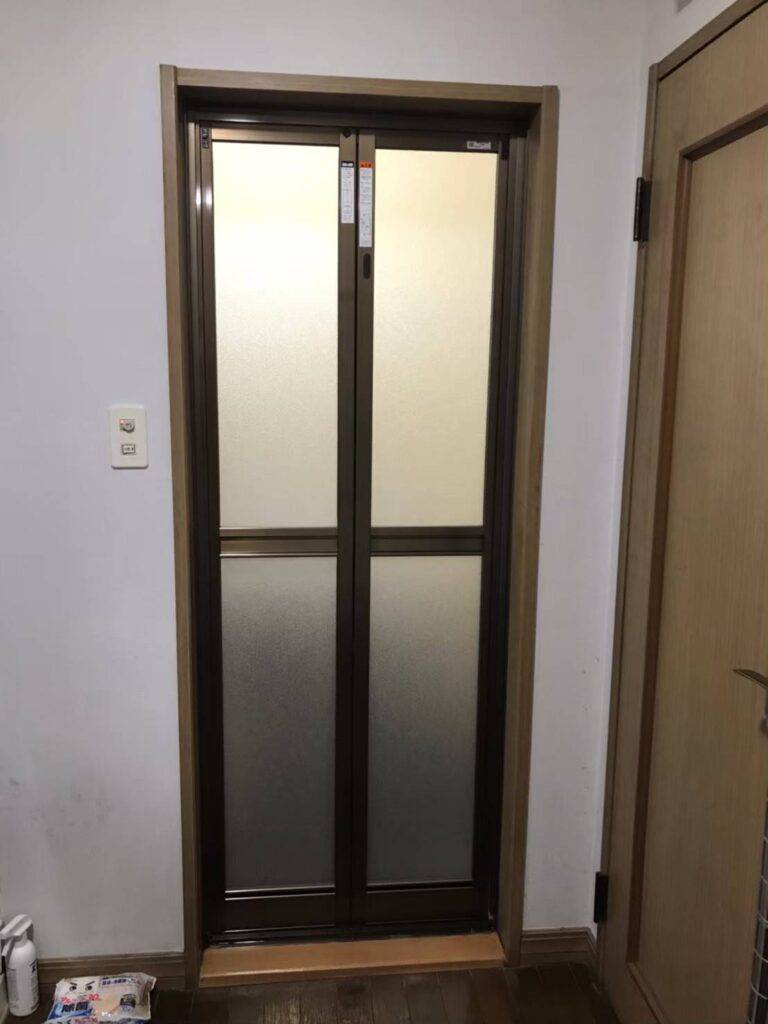 リシェント浴室折れ戸交換